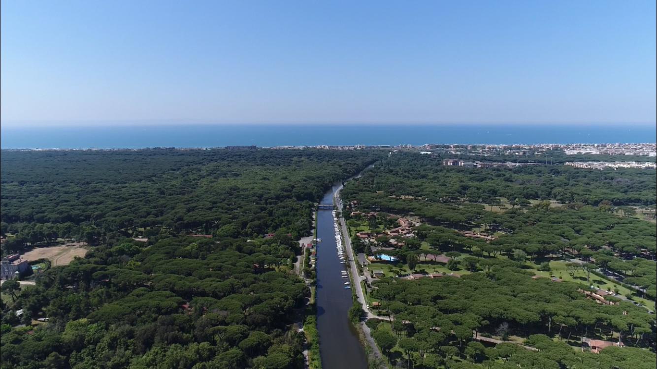 Dal mare al Canale dei Pescatori in drone